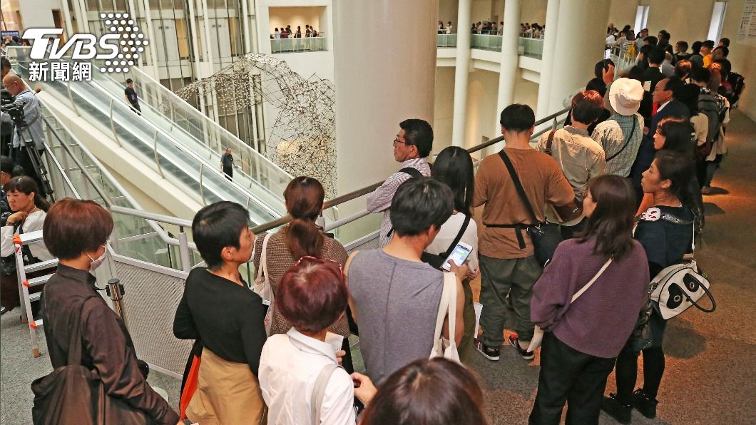 2019年曾舉辦相同展覽,當時吸引大量民眾到現場參觀。(圖/達志影像美聯社)