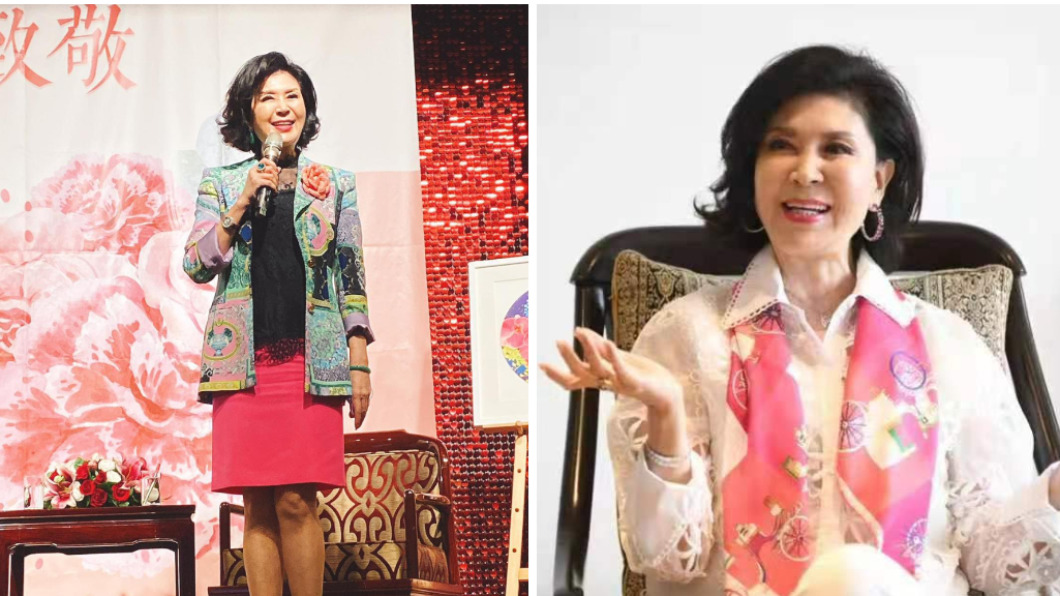 擁有「最美主持人、資深女星」美喻的白嘉莉，現年已72歲。（圖／翻攝自白嘉莉臉書）