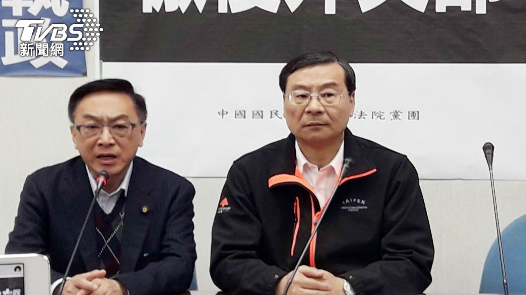 前立委陳宜民、國民黨立委曾銘宗。（圖／中央社資料照）