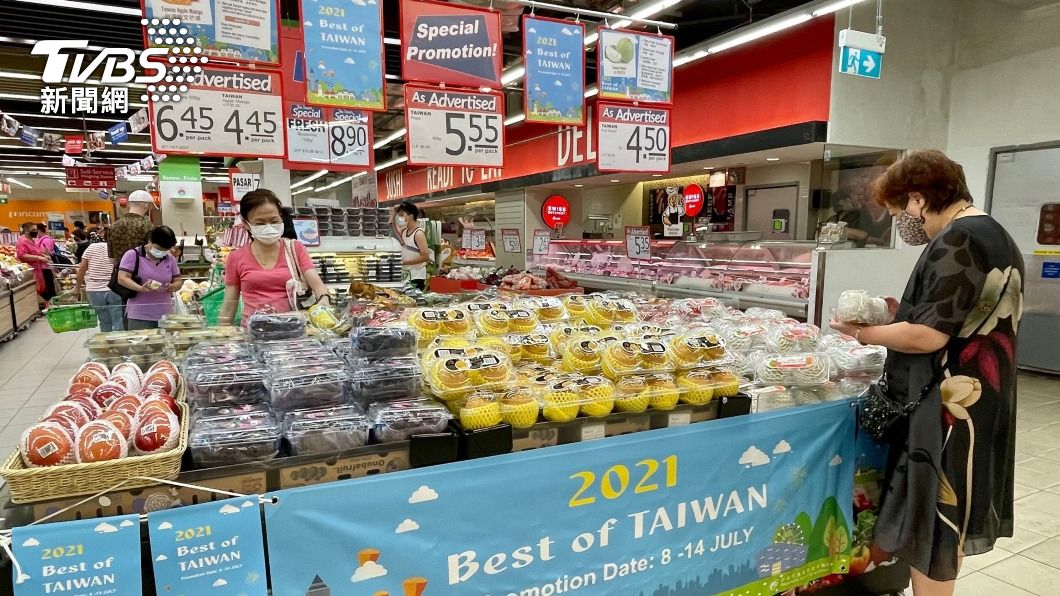 未受鳳梨事件影響 新加坡超市舉辦台灣農產品節