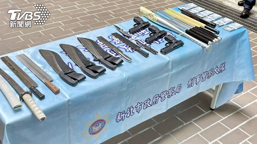 檢肅竹聯幫堂口　新北警掃蕩9人恐嚇罪嫌移送