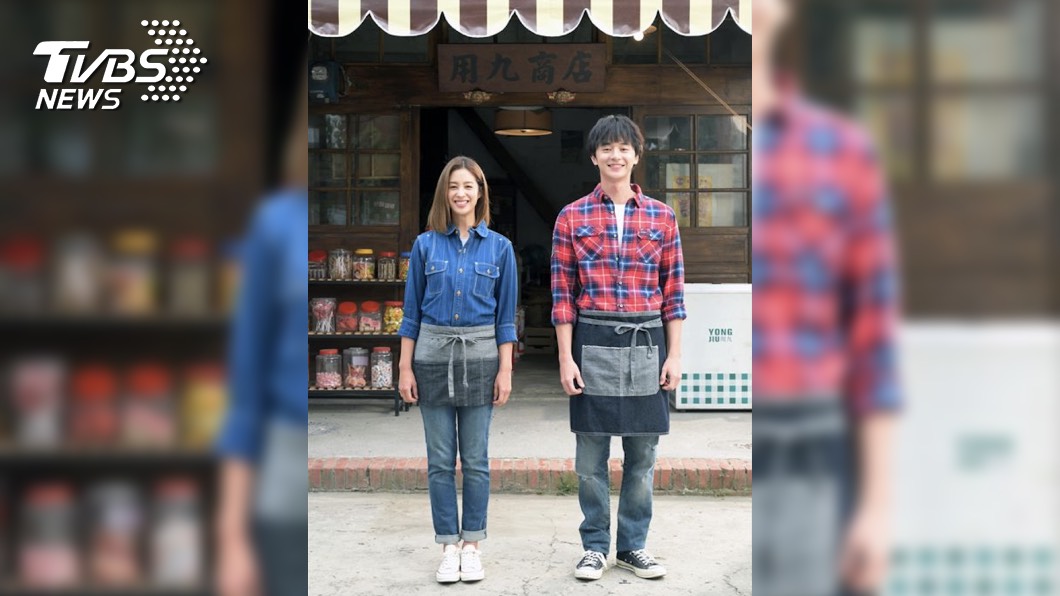 張軒睿和莫允雯因拍攝《用九柑仔店》建立起好交情，疫情期間時常關心彼此。圖／TVBS
