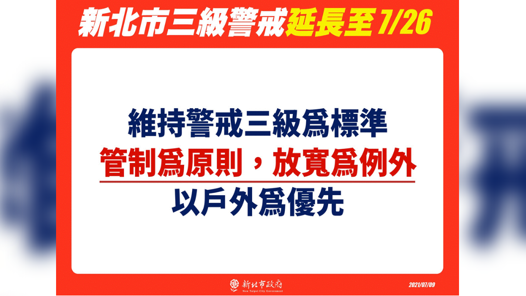 新北微解封總覽！禁內用、電影院不准開　戶外景點控人流