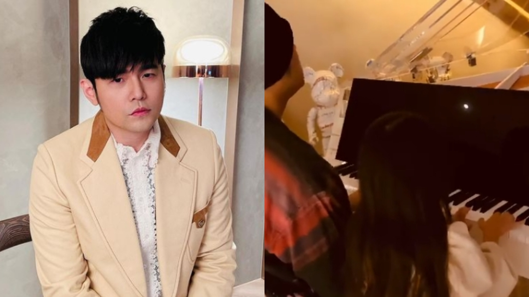 周杰倫偕愛女「四手聯彈」超狂畫面曝!網驚:可出專輯了