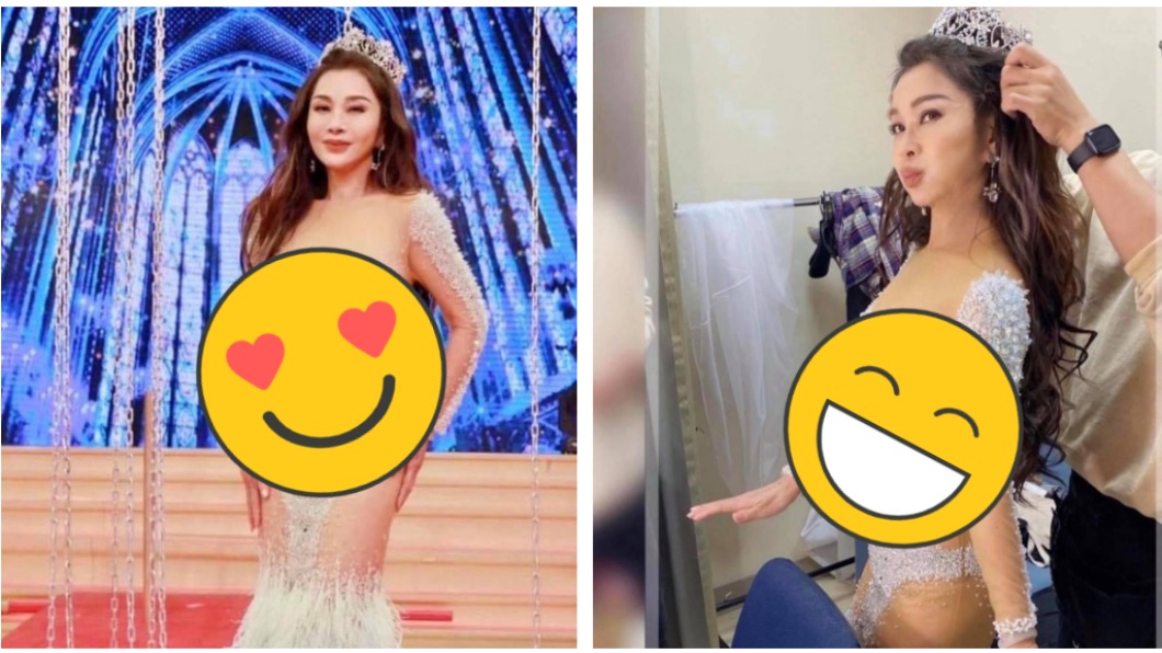 「最美歐巴桑」秀超辣戰袍　65歲陳美鳳S曲線不科學
