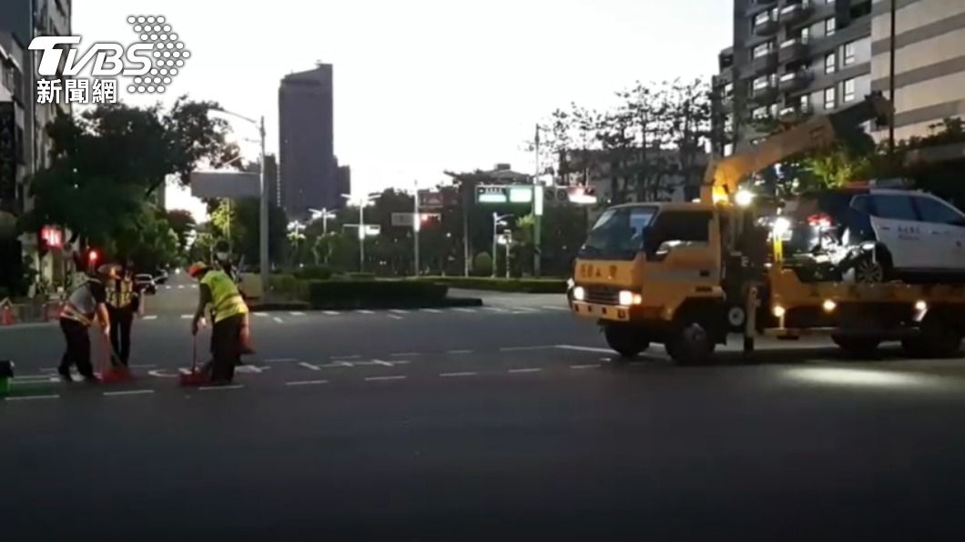 肇事現場。（圖／TVBS）