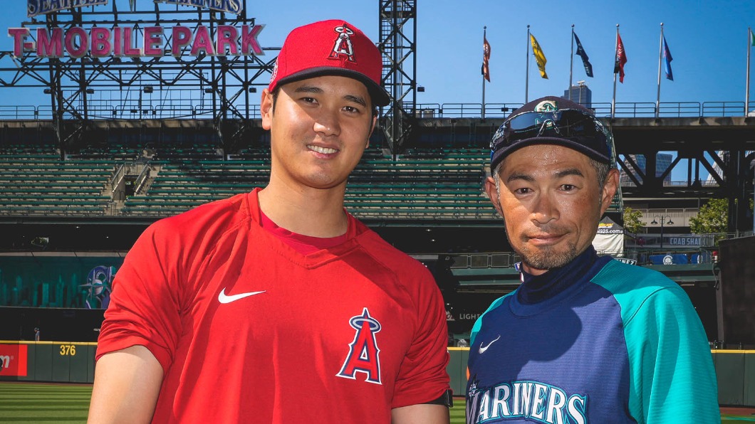 大谷翔平與鈴木一朗同框成焦點　水手：惺惺相惜