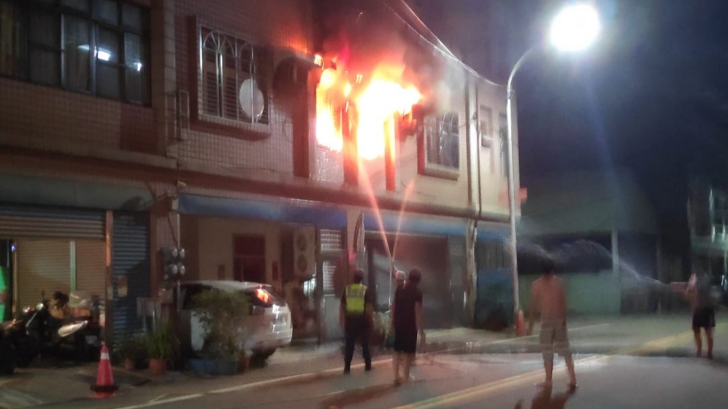 苗栗民宅惡火 房東為救3房客命喪火場