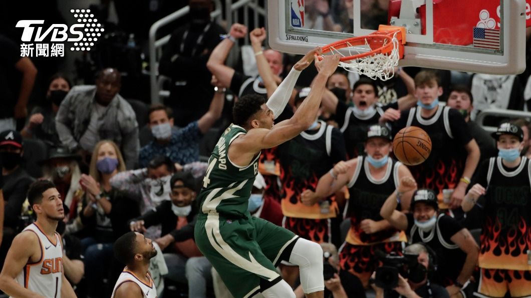 NBA公鹿擊敗太陽　總冠軍系列賽追成1比2