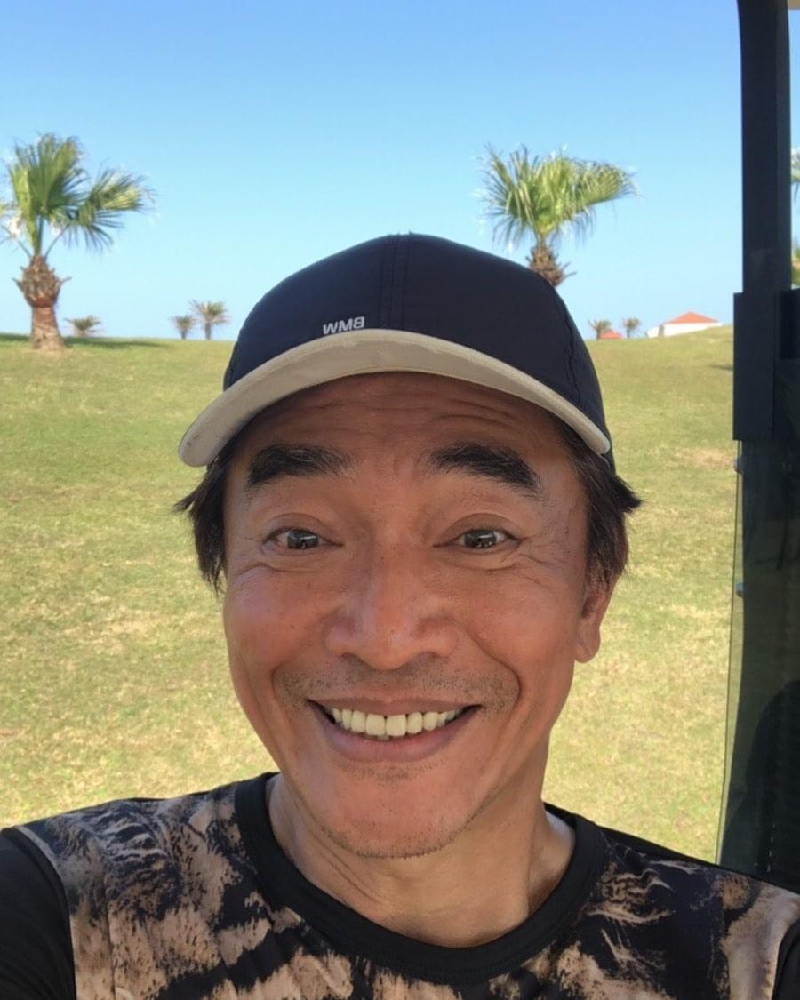 吳宗憲向來熱愛打高爾夫球。(圖/翻攝自吳宗憲臉書)