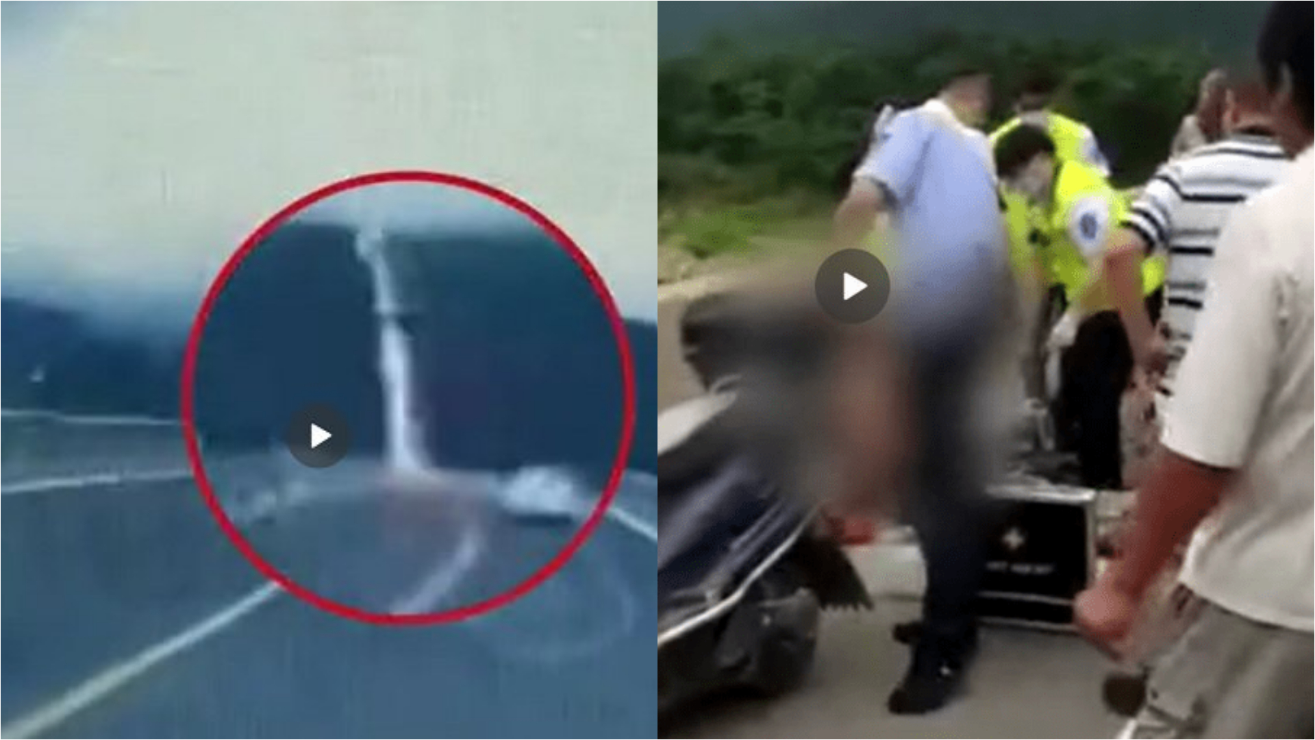 陸女遭閃電擊中!全身冒煙倒路中 「肉被霹掉」慘死