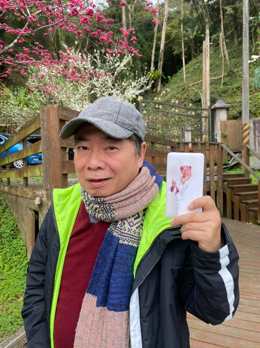 廖峻昔日曾2度中風。(圖/翻攝自廖峻臉書)