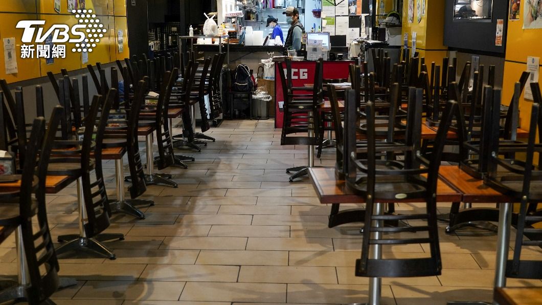 餐廳不提供內用服務。（圖／達志影像路透社）