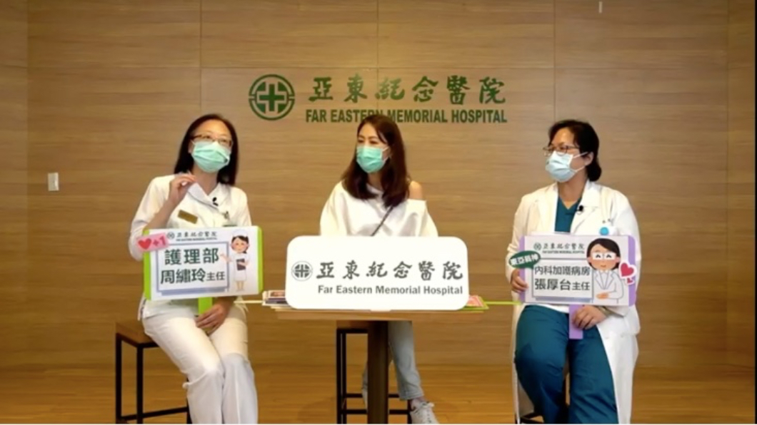 賈永婕坦言酸民的酸言酸語不會造成阻礙。(圖/翻攝自YouTube《亞東醫院社會工作室》頻道)
