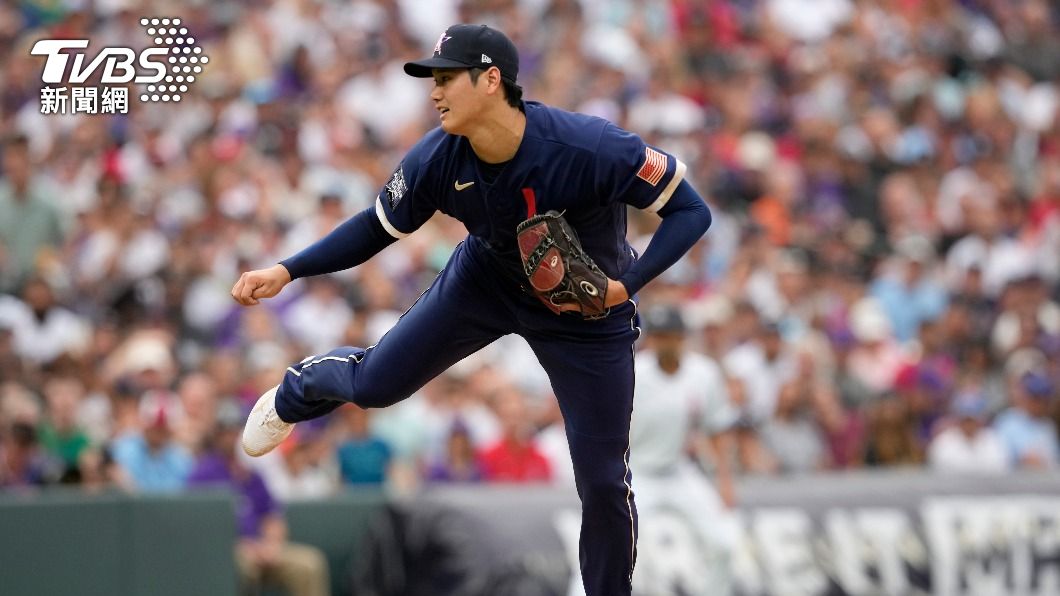 大谷翔平明星賽投出完美一局 球速飆上100英里