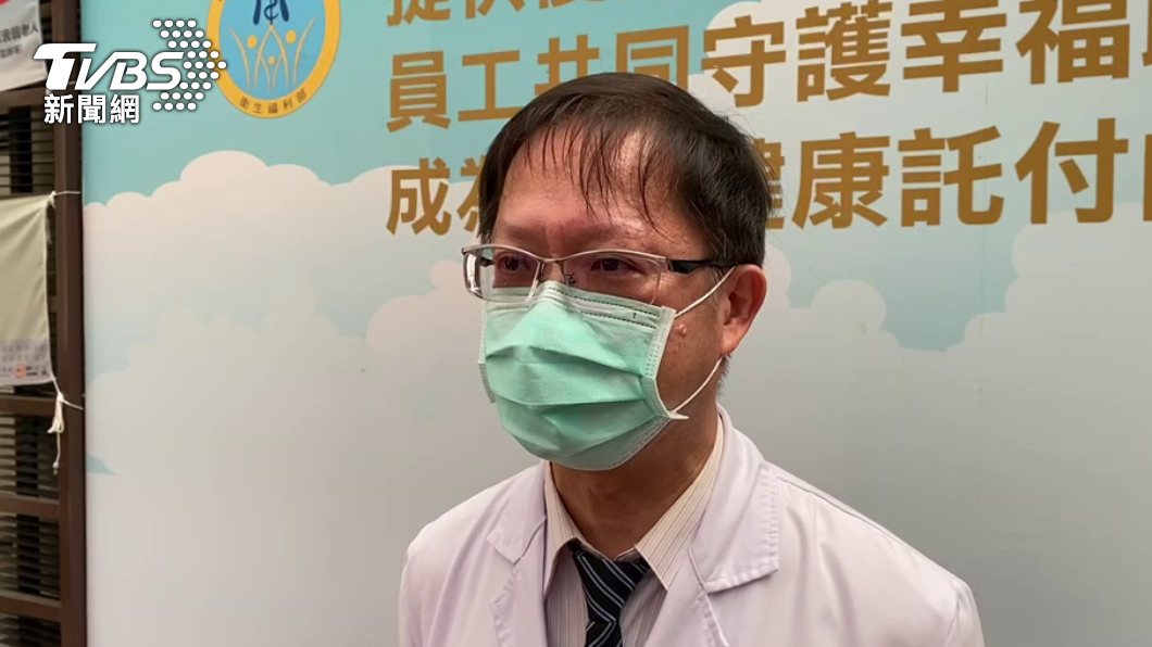 副院長羅景全出面回應。(圖/TVBS)