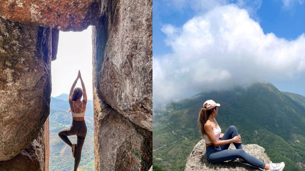 索菲雅時常在社群分享戶外活動的美照。(圖/翻攝自hike.sofi IG)