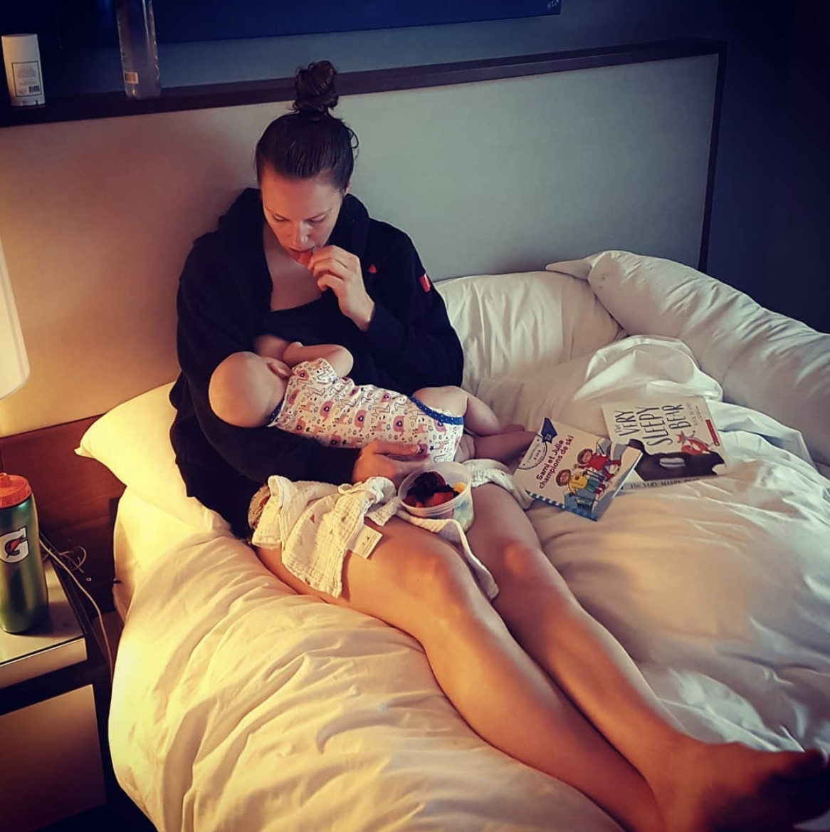 嬰兒蘇菲(Sophie)出生剛滿三個月。(圖/翻攝自kgaucher IG)