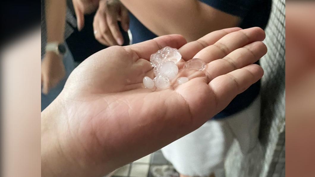 10縣市大雨特報! 屏東降「彈珠大冰雹」