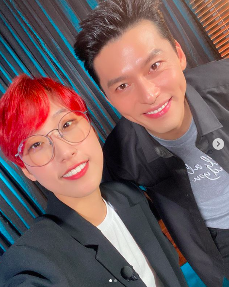 玄彬公開露面接受訪問。（圖／翻攝自happy_jae_jae IG）