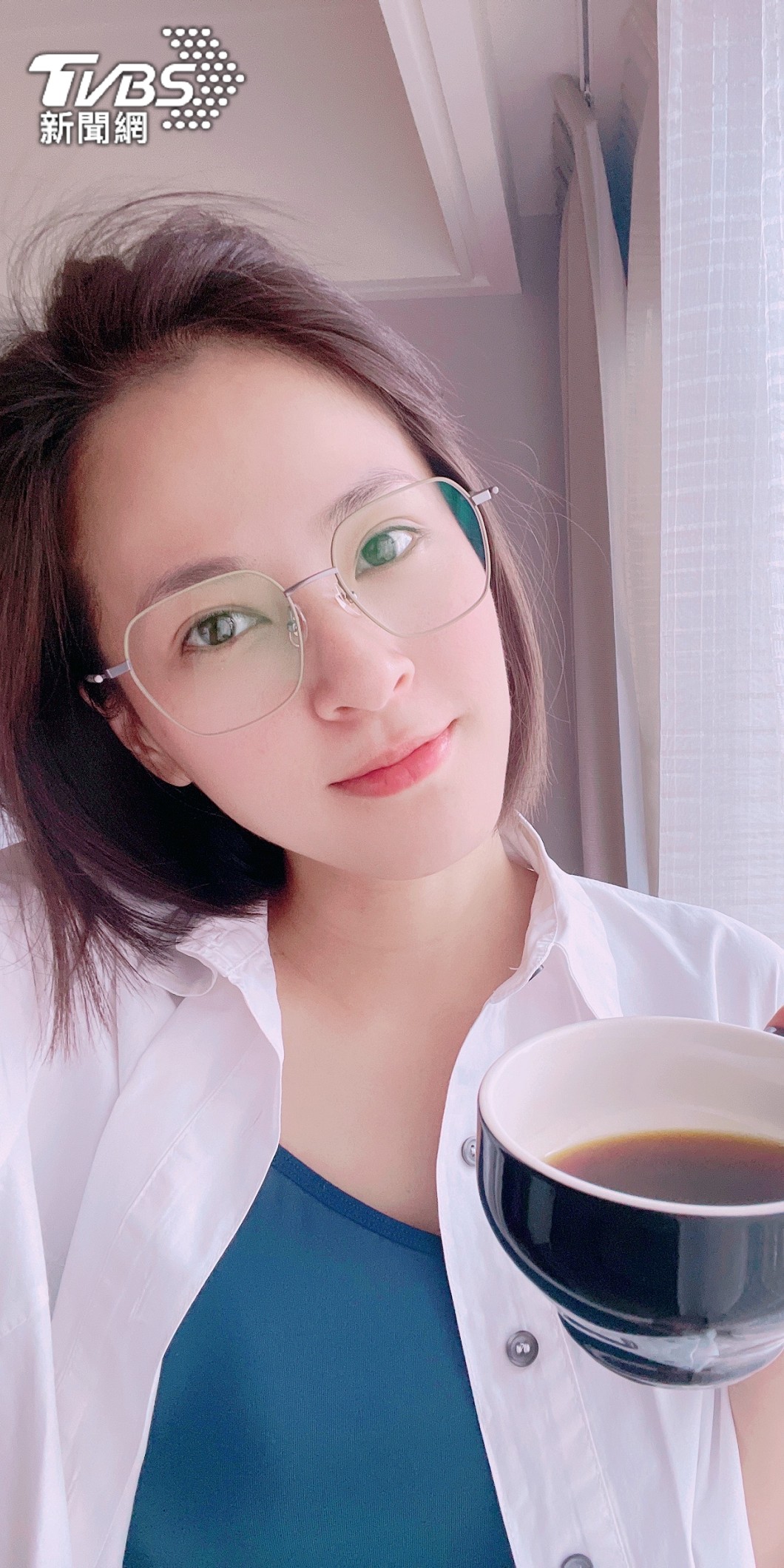 蘇晏霈防疫期間都在家追劇。（圖／friDay影音提供）