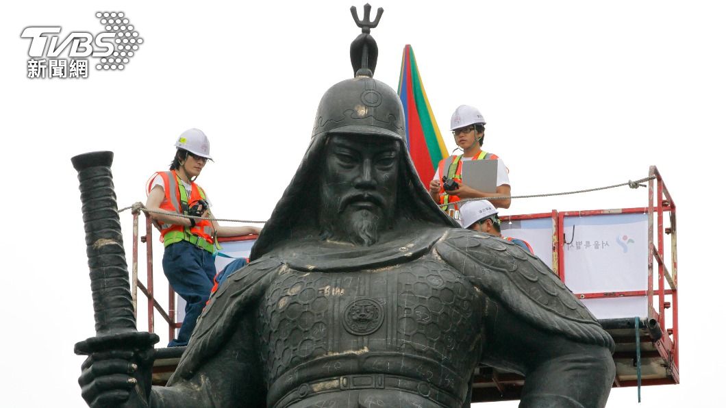 韓國李舜臣將軍。(圖/達志影像路透社)