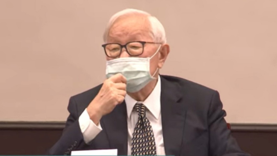 張忠謀出席APEC非正式領袖閉門會議。(圖/翻攝自總統府YouTube頻道)