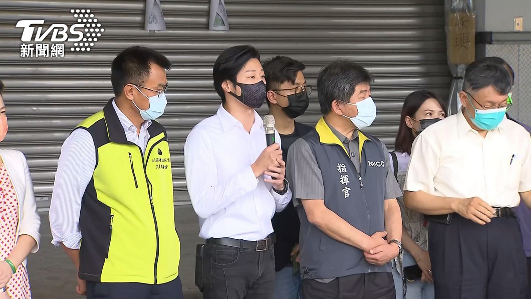 林昶佐之前在環南市場遭嗆聲。(圖/TVBS資料畫面)