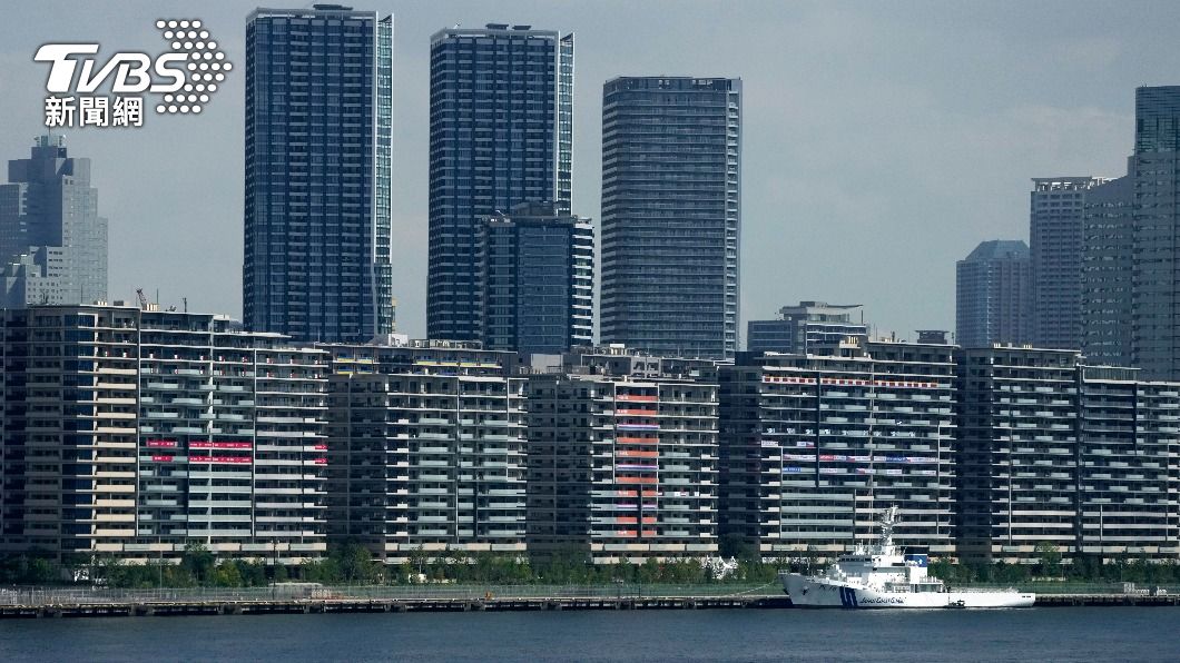 東奧選手村。(圖/達志影像美聯社)
