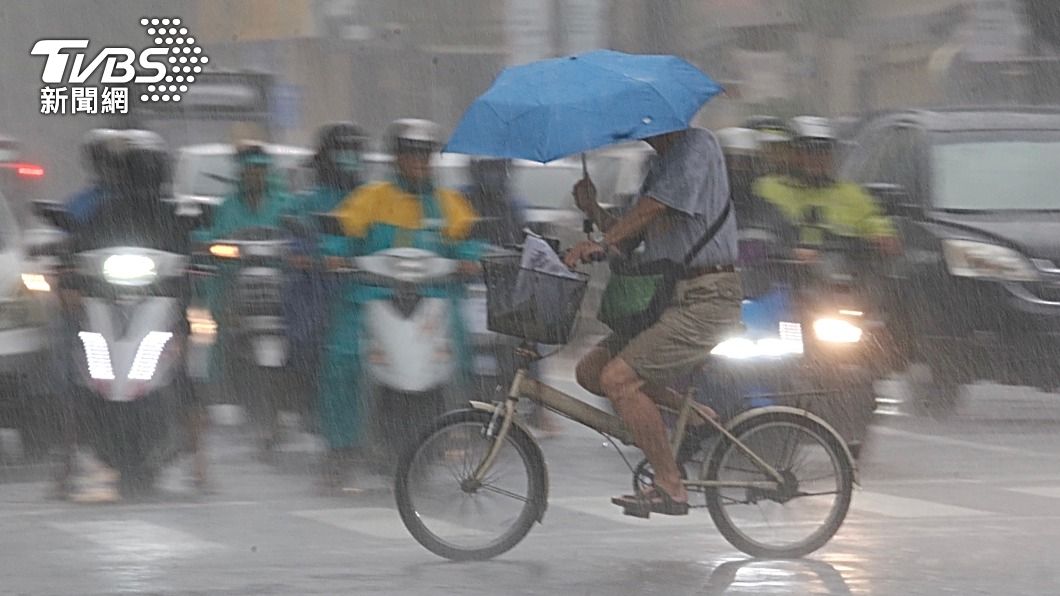午後對流旺盛　北北基桃等12縣市大雨特報