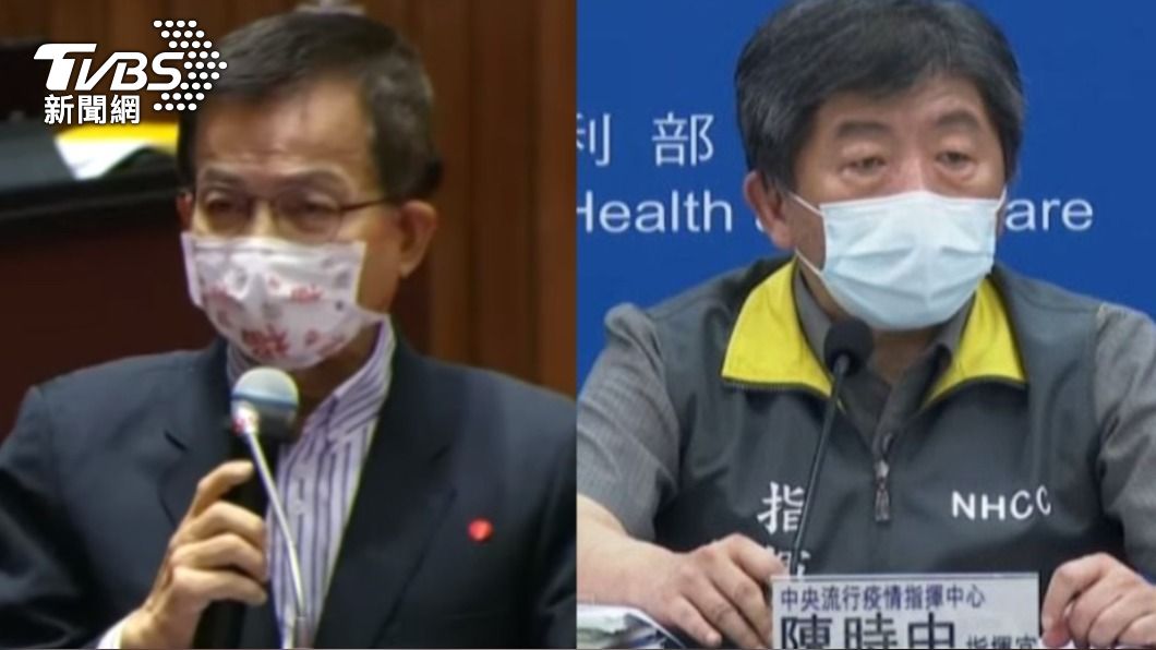 賴士葆轟陳時中玷汙民主。(圖/翻攝自TVBS資料畫面)