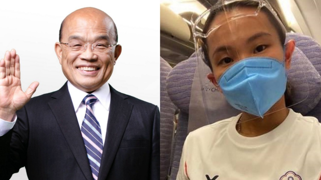 東奧選手搭經濟艙 蘇貞昌:總統不看座次表、相關人員懲處