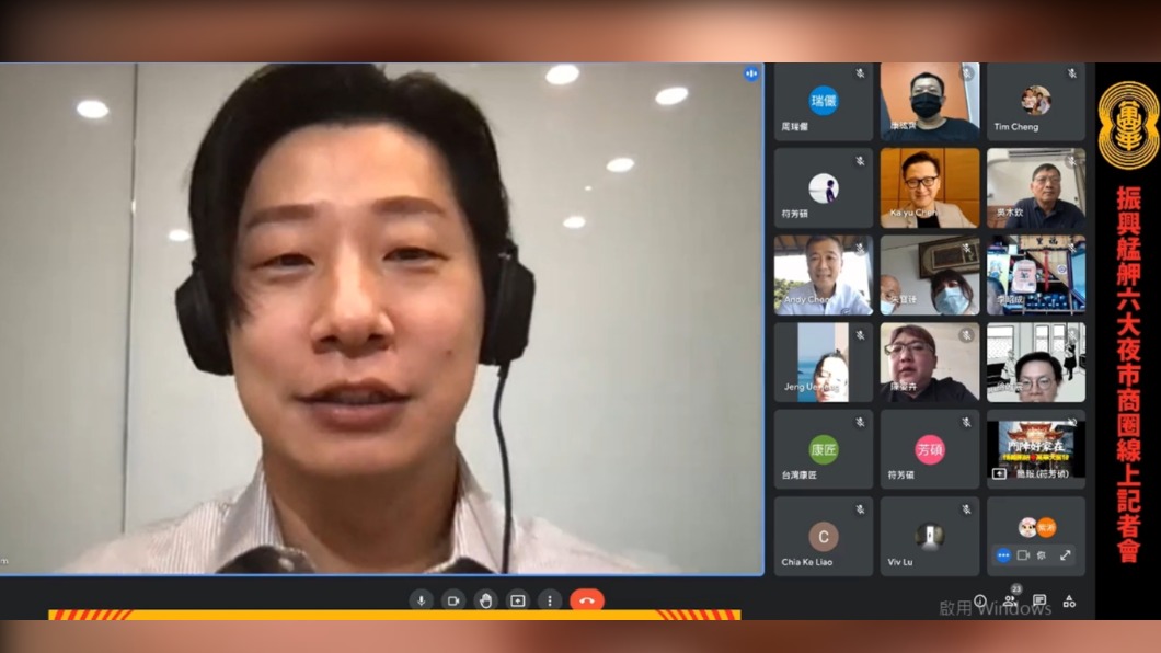陷危機!林昶佐邀自治會談商圈振興 絕口不提罷免案
