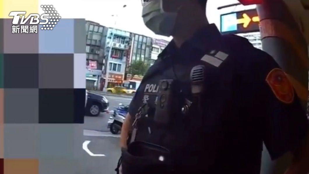 警方接獲松山區摩鐵發生揮刀案件。(圖/TVBS)