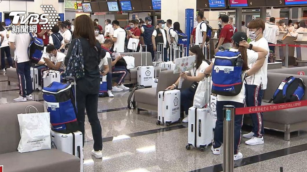 東奧國手日前搭機前往日本備戰奧運。(圖/TVBS資料畫面)