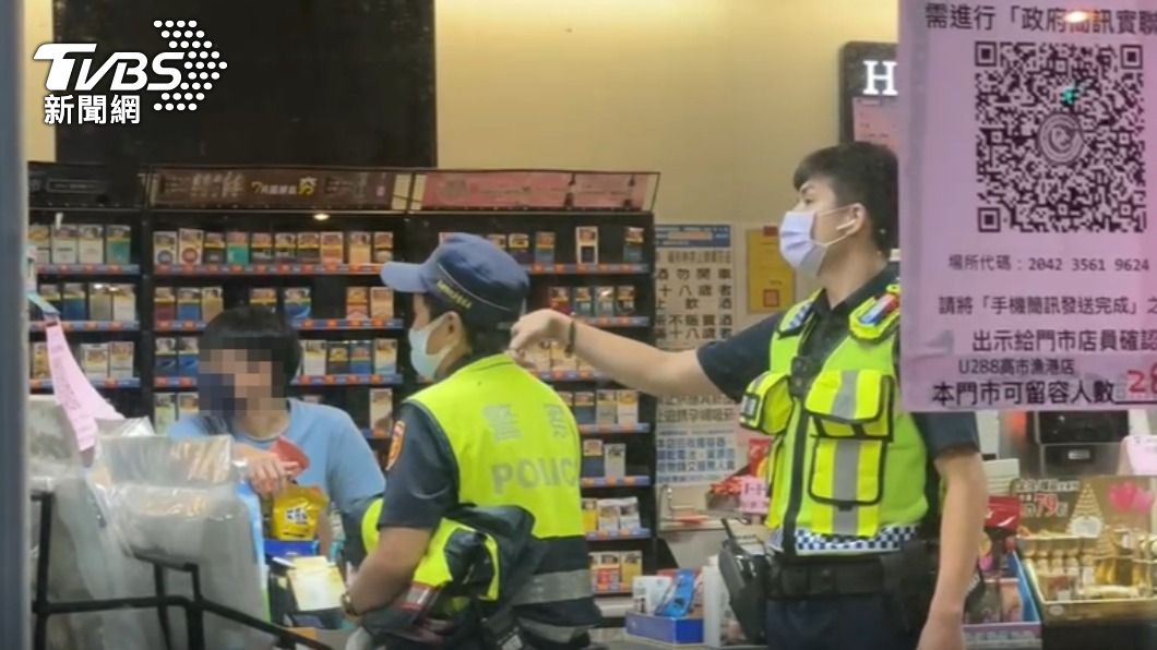 警方到場處理。(圖/TVBS)