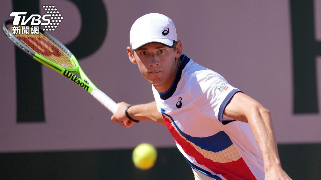澳洲男網選手阿萊克斯·德·米瑙爾(Alex de Minaur)。(圖/達志影像美聯社)