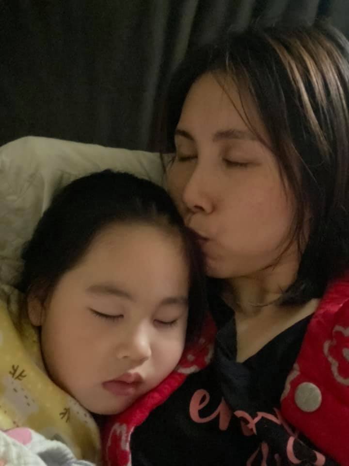 余苑綺肝臟出現新腫瘤。(圖/翻攝自余苑綺臉書)