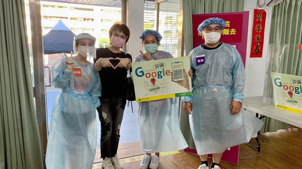 沈春華向所有醫護人員表示感謝。(圖/翻攝自沈春華臉書)