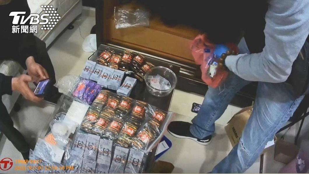 北市警疫情期間勤出擊 查獲槍彈及大批毒品即溶包
