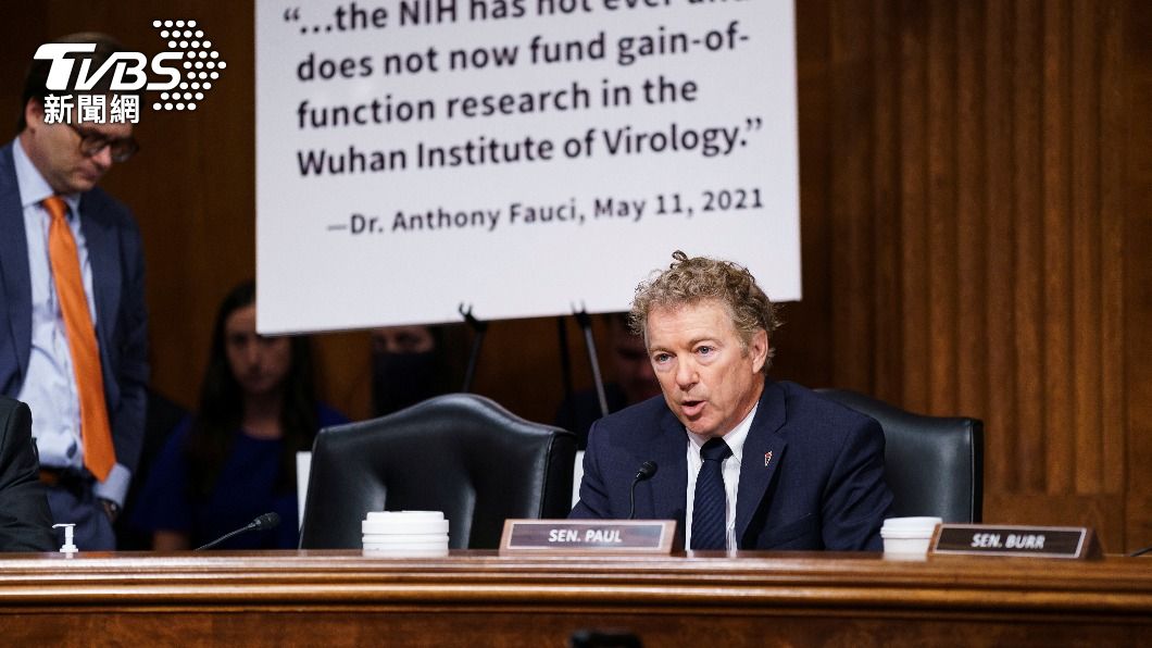 美國聯邦共和黨籍參議員保羅(Rand Paul)。(圖/達志影像路透社)