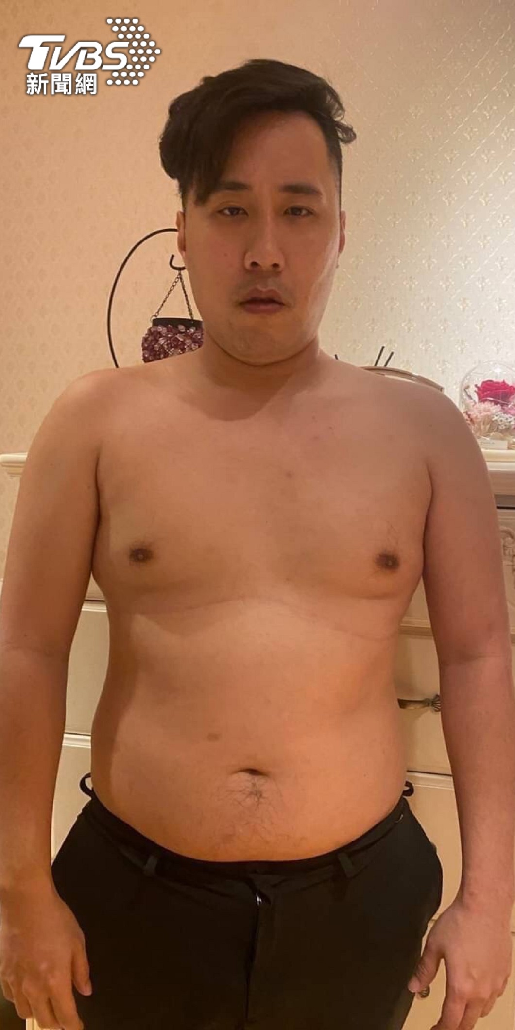 余祥銓最胖曾達到92.5公斤。(圖/鴻凱娛樂提供)