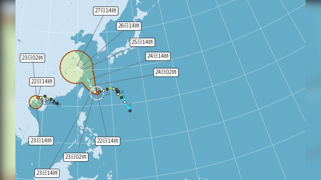 （圖／中央氣象局）
