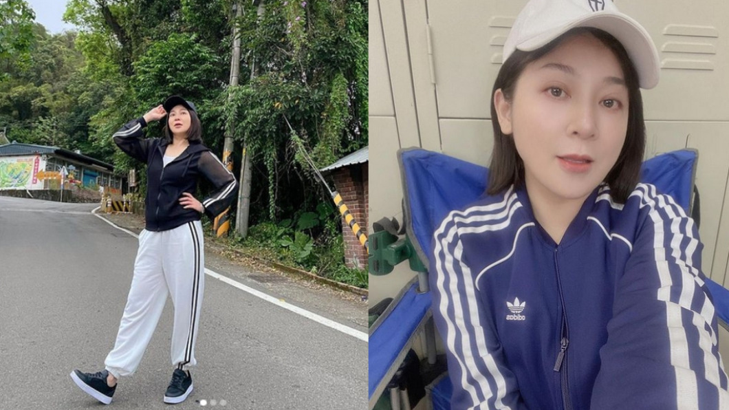 王彩樺靠打羽球、伸展運動維持體態。(圖/翻攝自lotuswang1124 IG)