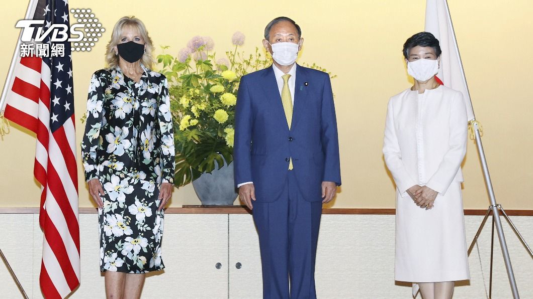 日相菅義偉宴請美國第一夫人　展開奧運外交