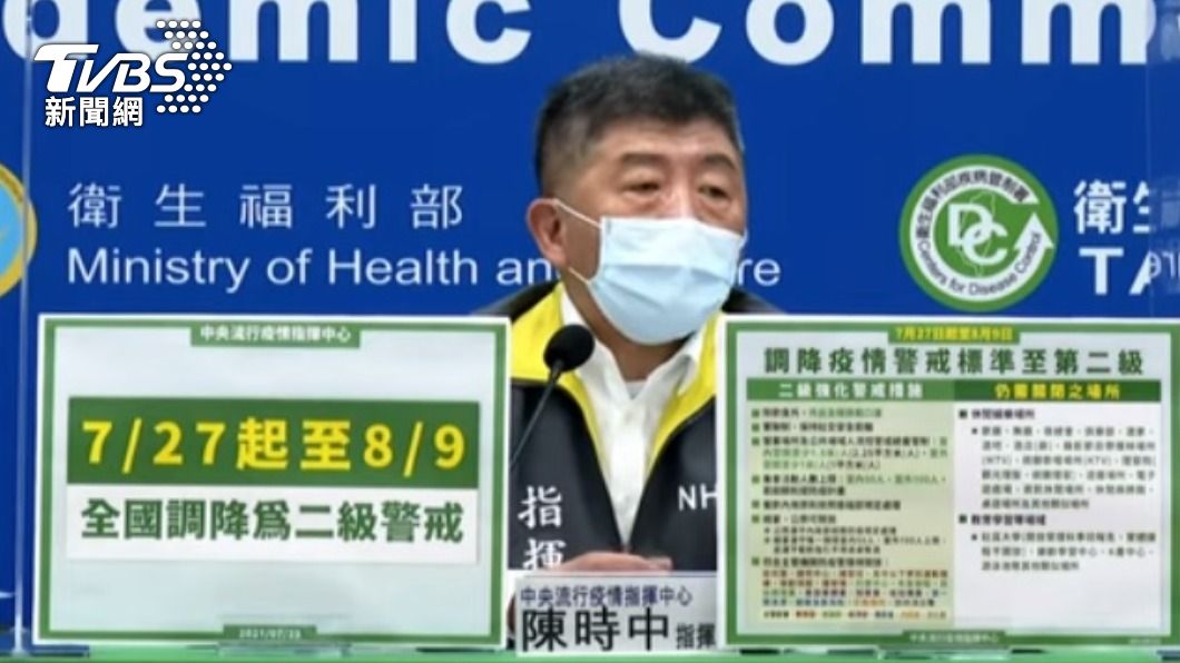感染源不明個位數持續一週 陳時中:降級方向不變