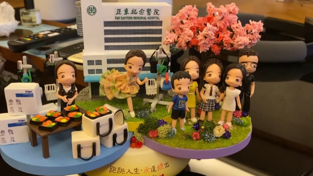 好友訂製音樂盒送賈永婕。 (圖/翻攝自賈永婕臉書)