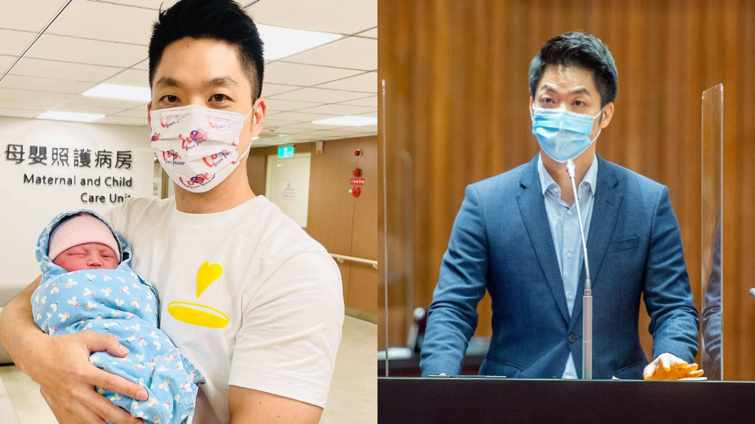 隔十年升格二寶爸!蔣萬安心情激動:今醫院接生最大隻的