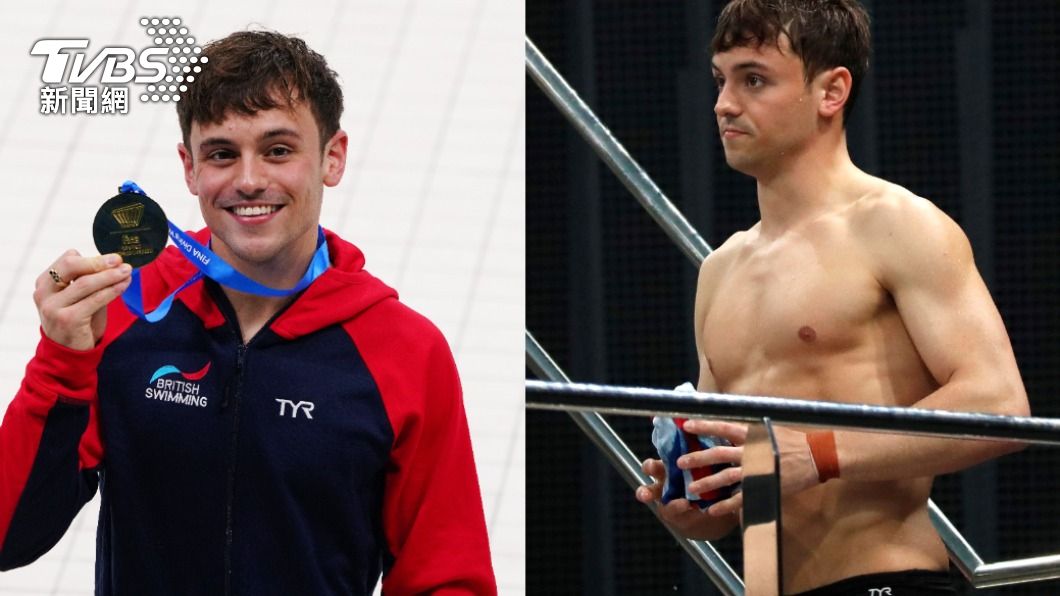 英國跳水王子戴利（Tom Daley）在過去2屆奧運贏得2面銅牌。（圖／達志影像路透社）