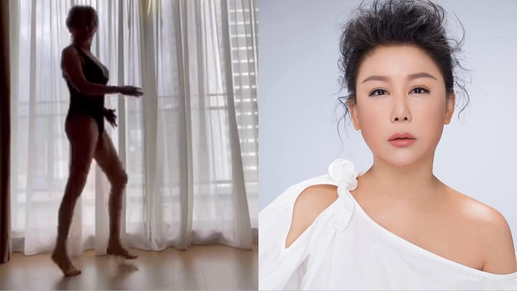 高衩泳裝炸出傲人雙峰!藍心湄洩「火辣運動片」網噴鼻血